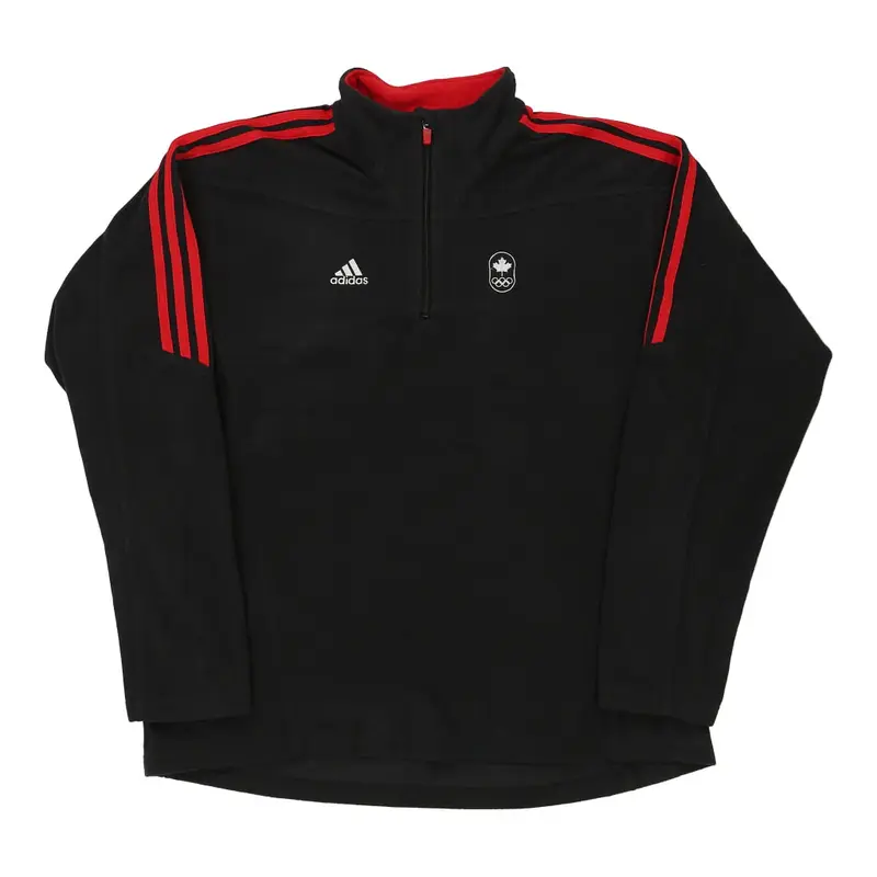 Canada Adidas Fleece - 2XL Black Polyester