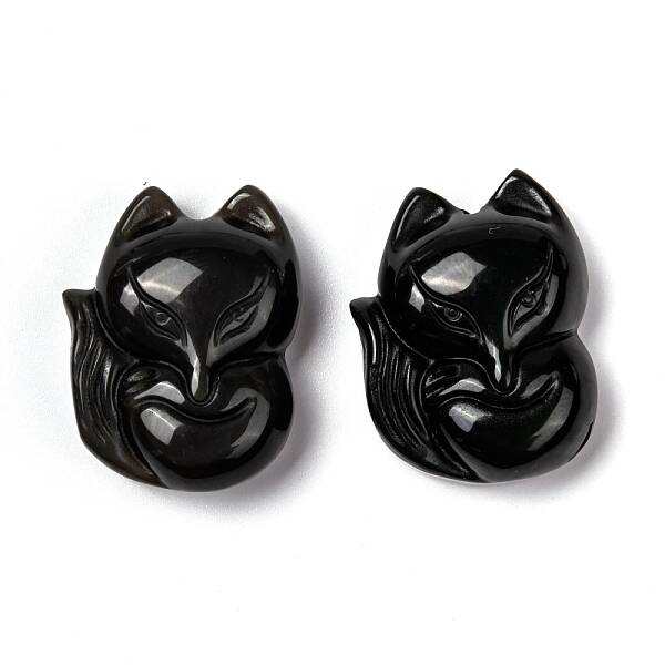 Natural Obsidian Pendants