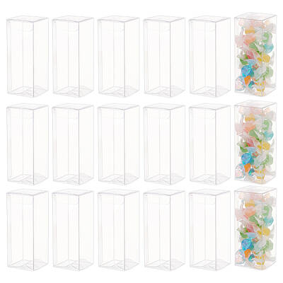 Rectangle Transparent Plastic PVC Box Gift Packaging