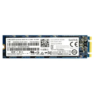 Dell 015MCR | 512GB Triple-Level Cell SATA 6Gb/s M.2 2280 Solid State Drive