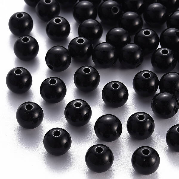 Opaque Acrylic Beads