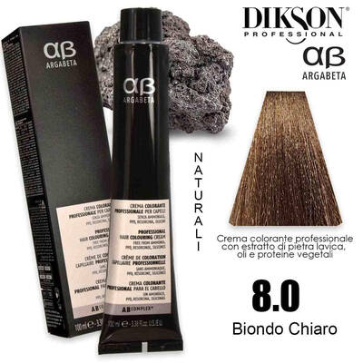 Dikson Argabeta Color 100 Ml 8.0 Light Blonde