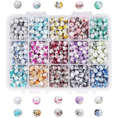 Drawbench & Baking Painted Glass Beads