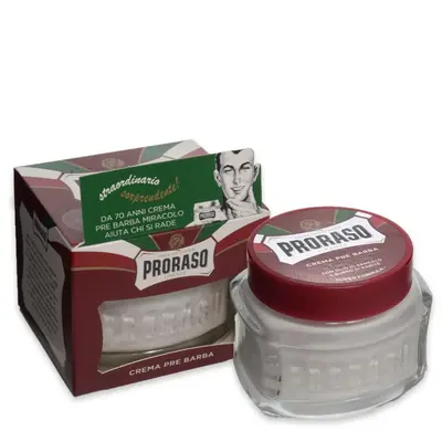 Proraso Soothing Pre-Shave Cream for Tough Beards 100 ml