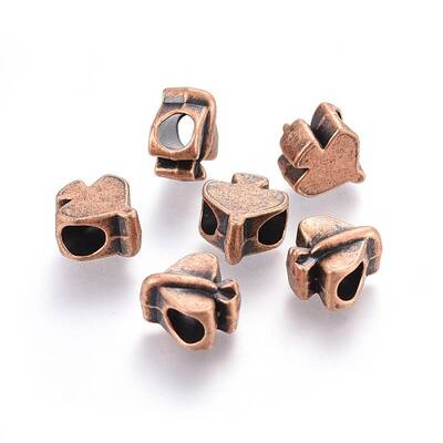 Alloy European Beads