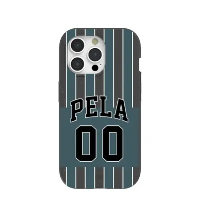 Black Soccer Jersey iPhone 15 Pro Case