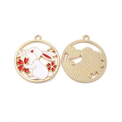 Alloy Enamel Pendants