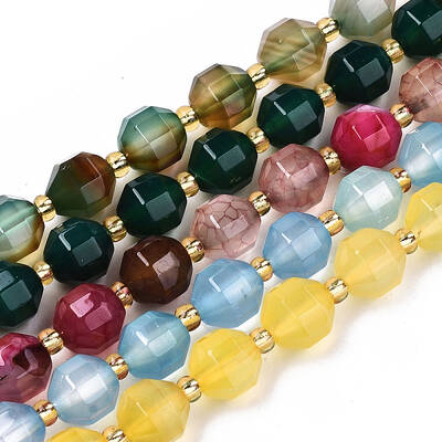 Natural Agate Beads Strands