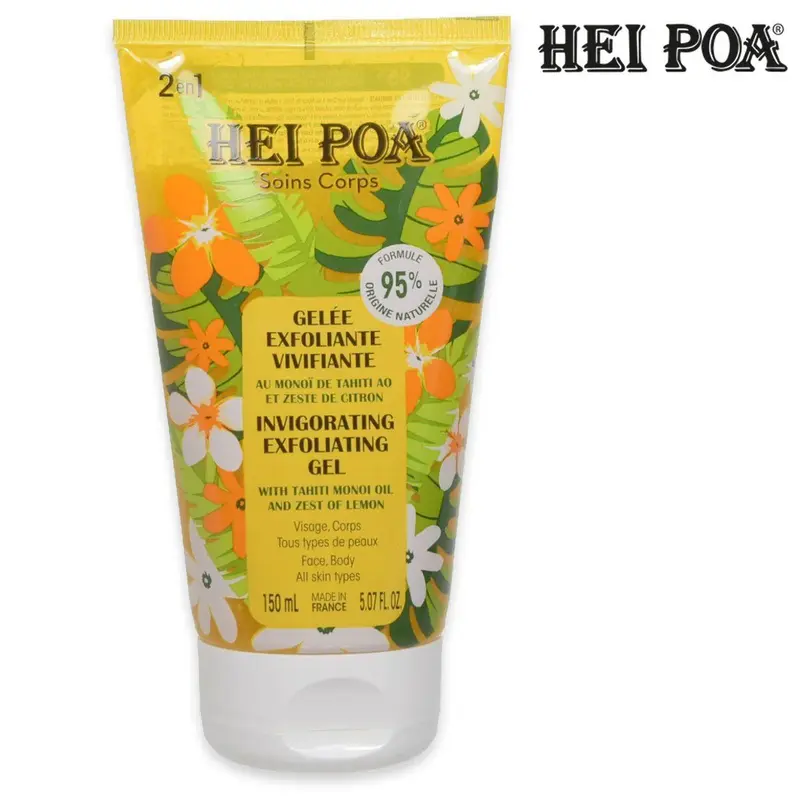Gelatina Esfoliante Rinvigorente Hei Poa Al Monoi 150 Ml