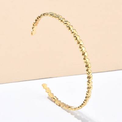 304 Stainless Steel Cuff Bangles for Women