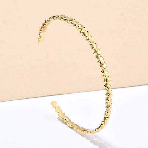304 Stainless Steel Cuff Bangles for Women