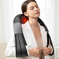 Nekteck Wireless Neck and Back Massager for Pain Relief Deep Tissue, Cordless Shiatsu Neck Massager with Heat, for Shoulder, ...