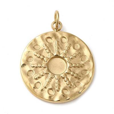 304 Stainless Steel Pendant Cabochon Settings
