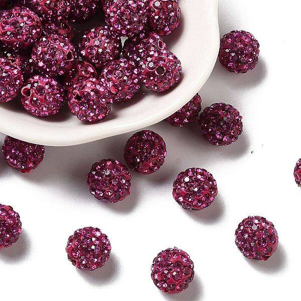 Pave Disco Ball Beads