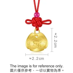 'New Born' 999.9 Gold Necklace