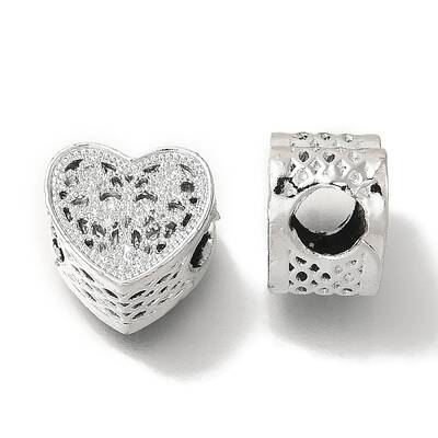Rack Plating Alloy European Beads