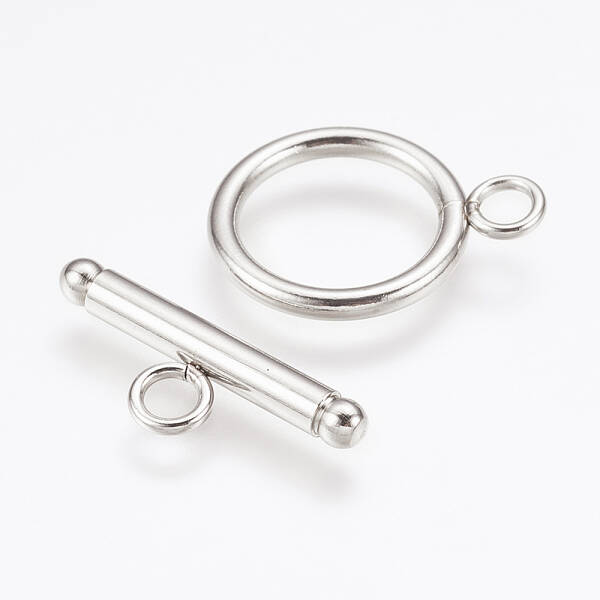Non-Tarnish 304 Stainless Steel Toggle Clasps