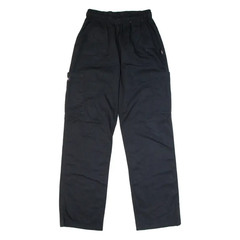 DICKIES Workwear Mens Trousers Black Regular Straight W24 L30