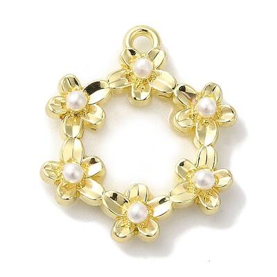 Flower Rack Plating Alloy Pendants