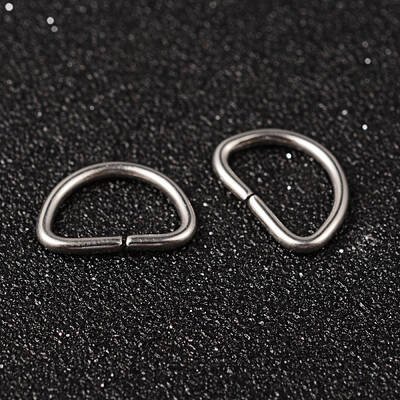 Tarnish Resistant 304 Stainless Steel D Rings