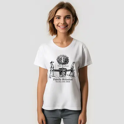 Gardeners Family Reunion Tree Custom T-Shirt