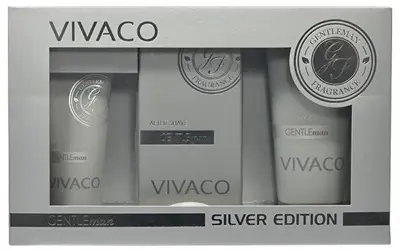 Vivaco Confezione Regalo Gentleman Silver Edition