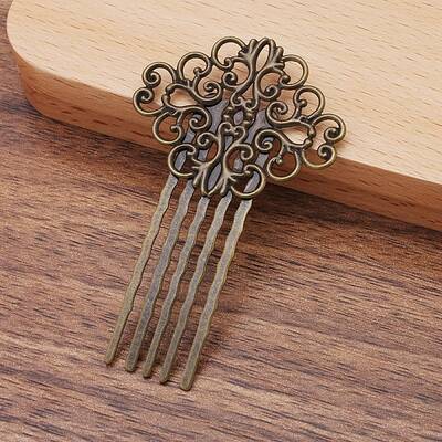 Brass Hair Combs Findings
