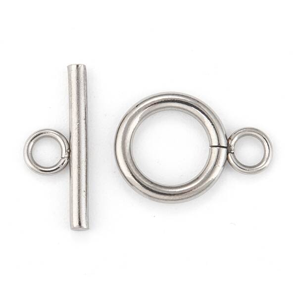 Tarnish Resistant 304 Stainless Steel Toggle Clasps