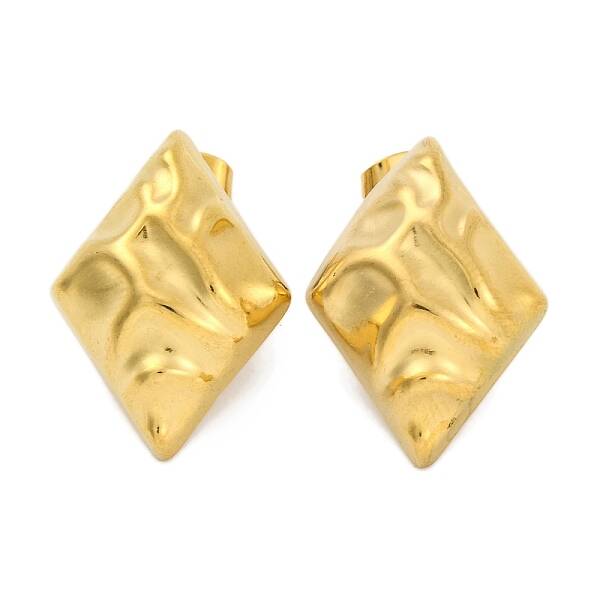 Ion Plating(IP) 304 Stainless Steel Stud Earrings