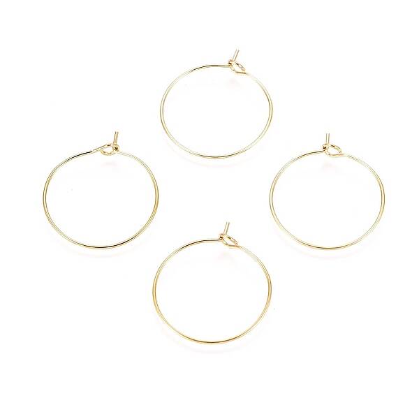 Ion Plating(IP) 316L Surgical Stainless Steel Hoop Earring Findings