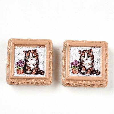 Opaque Resin Decoden Cabochons
