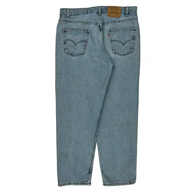 Made In Usa 550 Levis Jeans - 36W 32L Light Wash Cotton