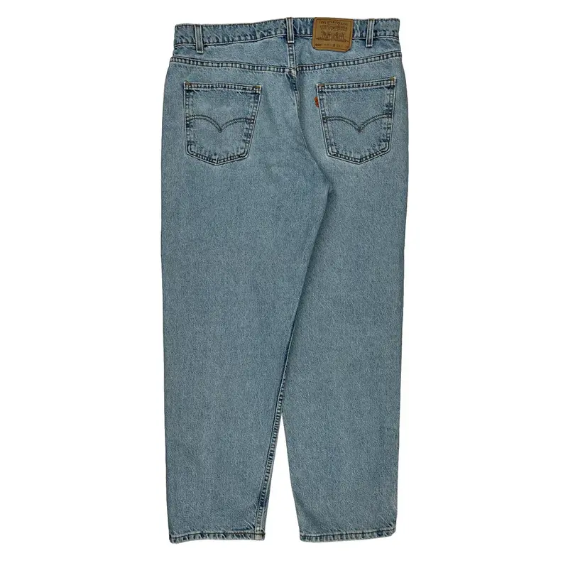 Made In Usa 550 Levis Jeans - 36W 32L Light Wash Cotton