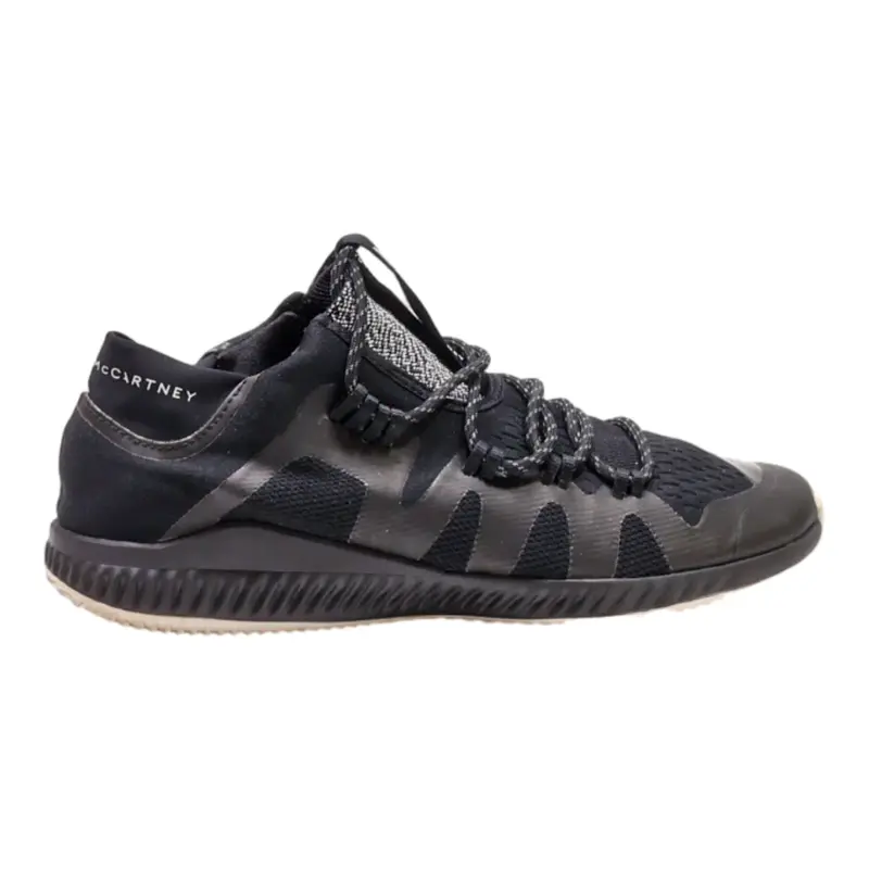 ADIDAS Sneaker Trainers Black Synthetic Mens UK 8