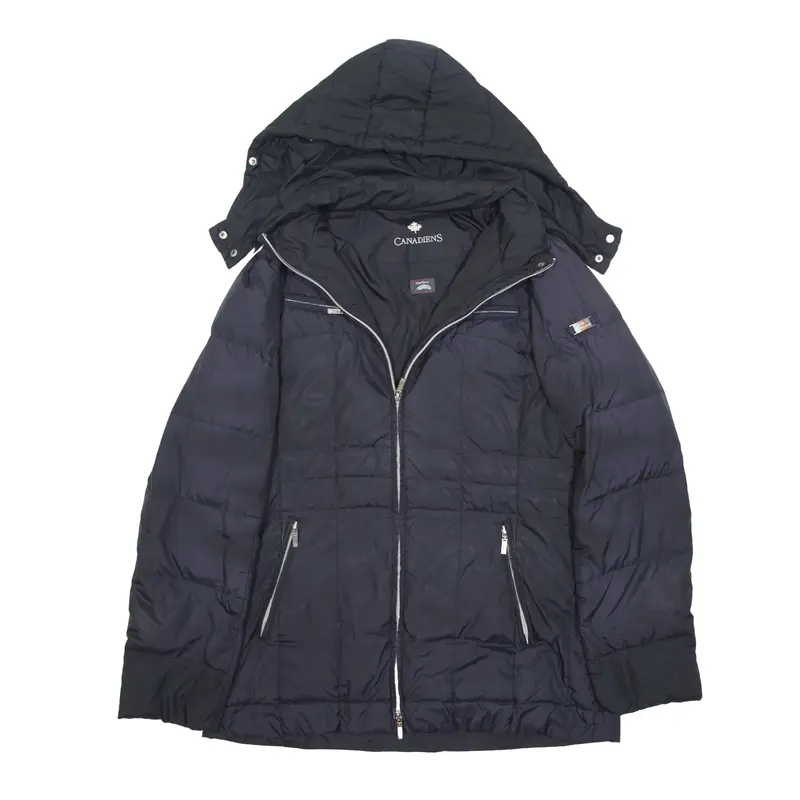 CANADIENS Parka Jacket Blue Womens M