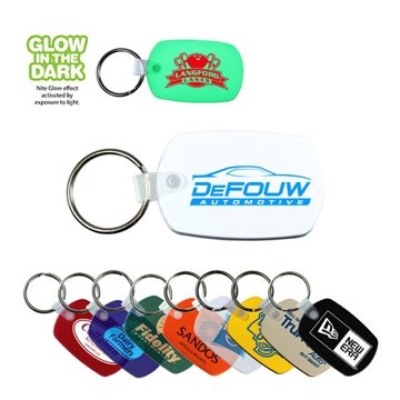 250 Customized Standard Key Fob - Multi-Color & Translucent