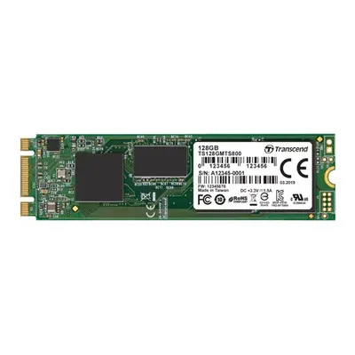 Transcend TS128GMTS800 | 128GB Multi-Level Cell SATA 6Gb/s M.2 2280 Solid State Drive