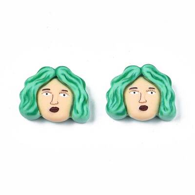 Opaque Resin Cabochons