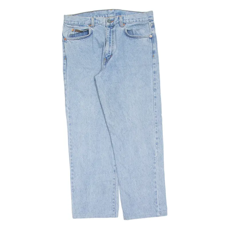CALVIN KLEIN JEANS Womens Jeans Blue Slim Straight Stone Wash W32 L26