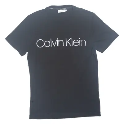 CALVIN KLEIN Mens T-Shirt Black XS