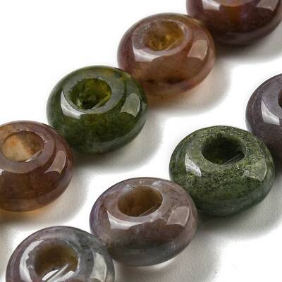 Natural Indian Agate Beads Strands