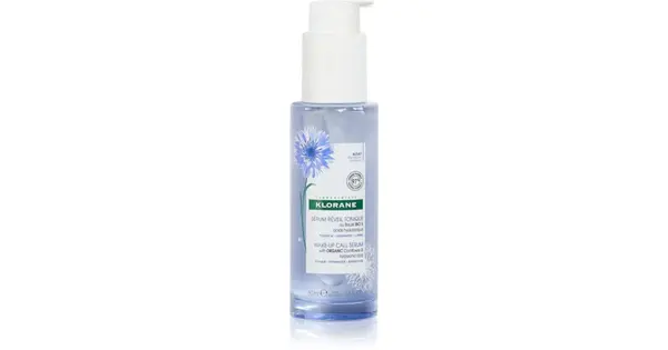 Klorane Bleuet Tonic Wake Up Serum with Organic Cornflower & Hyaluronic Acid 50ml
