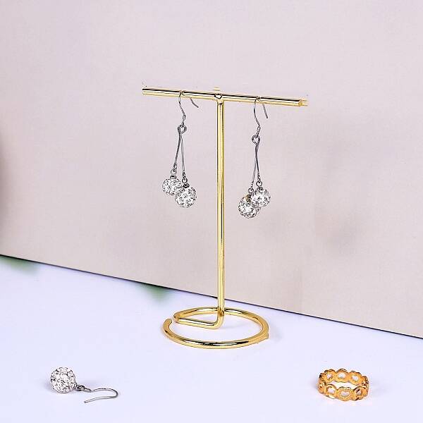 Metal T Bar Earring Display Stands