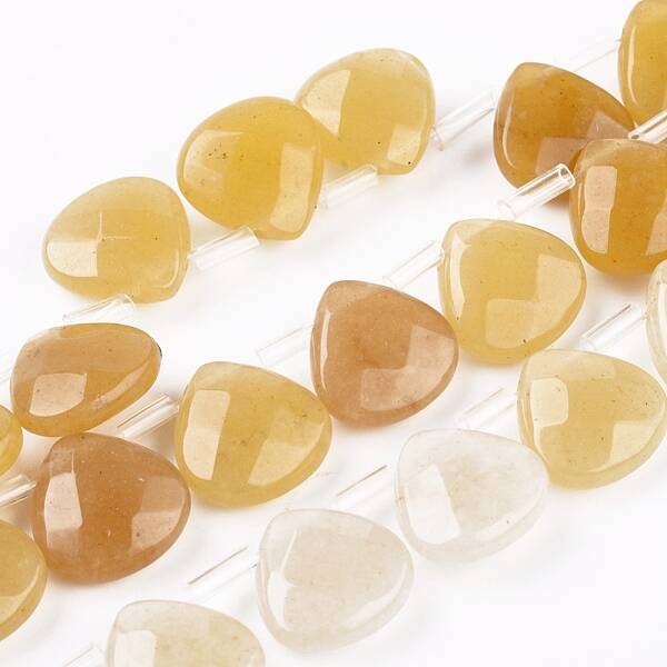 Natural Yellow Aventurine Beads Strands