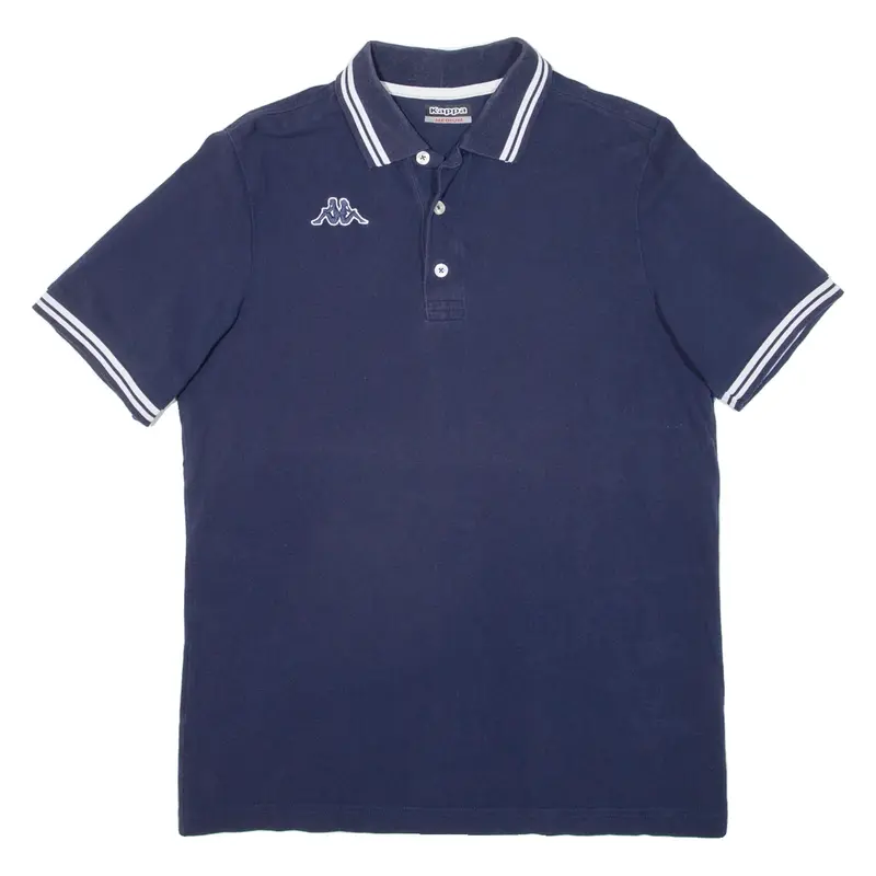 KAPPA Mens Polo Shirt Blue M