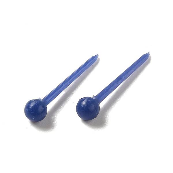 Plastic Tiny Ball Stud Earrings
