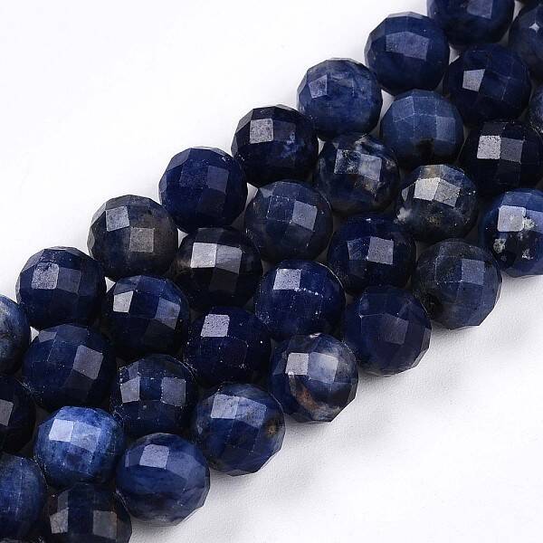 Natural Sodalite Beads Strands