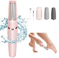Electric foot callus remover, 1 set USB charging nail grinder, foot exfoliating tool, portable dead skin remover. Manicure Co...