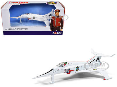 Angel Interceptor Aircraft World Army Air Force White Captain Scarlet and the Mysterons (1967-1968) TV Series Diecast Mod...