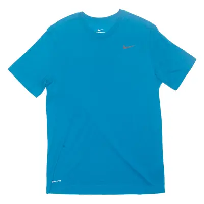 NIKE Dri-fit Mens T-Shirt Blue M